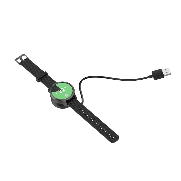 For Garmin Venu Integrated Watch Charger With Data Transmission Function(Black) - Charger by buy2fix | Online Shopping UK | buy2fix