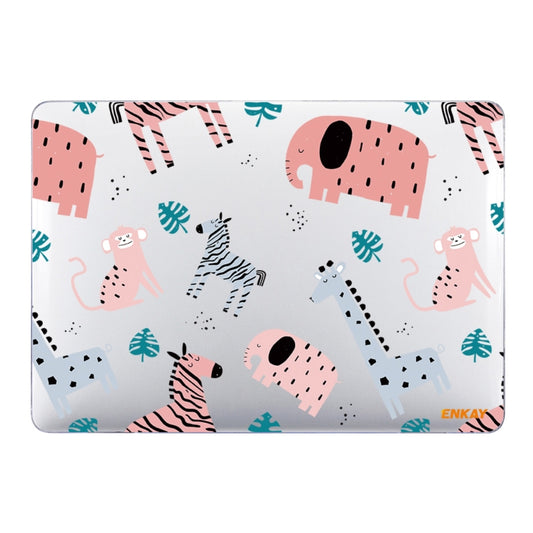 ENKAY Animal Series Pattern Laotop Protective Crystal Case For MacBook Pro 15.4 inch A1707 / A1990(Animals No.2) - MacBook Pro Cases by ENKAY | Online Shopping UK | buy2fix