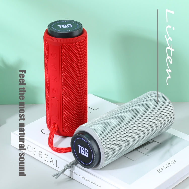 T&G TG332 10W HIFI Stereo Waterproof Portable Bluetooth Speaker(Red) - Desktop Speaker by T&G | Online Shopping UK | buy2fix