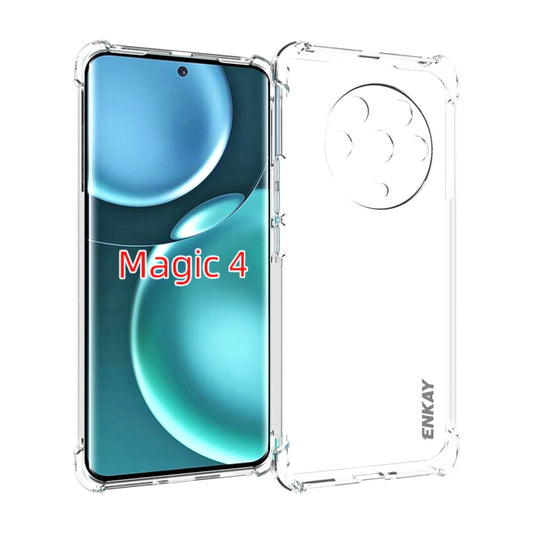 For Honor Magic4 ENKAY Clear TPU Shockproof Case - Honor Cases by ENKAY | Online Shopping UK | buy2fix