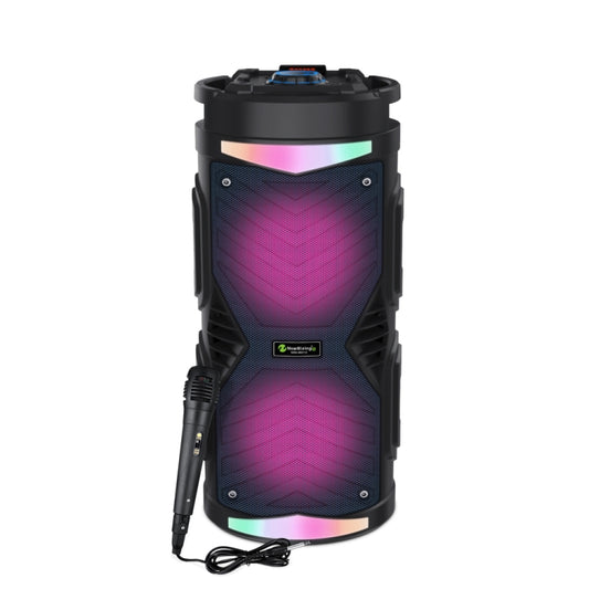 NewRixing NRG6601A Outdoor Portable Karaoke Wireless Speaker 20W Audio Amplifier With Mic(C) - Desktop Speaker by NewRixing | Online Shopping UK | buy2fix