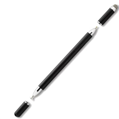 AT-32 3-in-1 Precision Sucker Capacitive Pen + Conductive Cloth Head + Handwriting Signature Pen Mobile Phone Touch Screen Pen with 2 Pen Head(Black) - Stylus Pen by buy2fix | Online Shopping UK | buy2fix