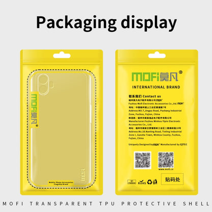 For Samsung Galaxy Xcover6 Pro MOFI Ming Series Ultra-thin TPU Phone Case(Transparent) - Galaxy Phone Cases by MOFI | Online Shopping UK | buy2fix