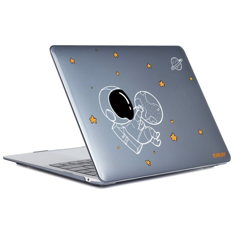 For MacBook Pro 16.2 A2485/A2880 2023 ENKAY Hat-Prince 3 in 1 Spaceman Pattern Laotop Protective Crystal Case with TPU Keyboard Film / Anti-dust Plugs, Version:US(Spaceman No.5) - MacBook Pro Cases by ENKAY | Online Shopping UK | buy2fix