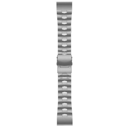 For Garmin Fenix 5 Plus 22mm Titanium Alloy Quick Release Watch Band(Titanium Gray) - Watch Bands by buy2fix | Online Shopping UK | buy2fix