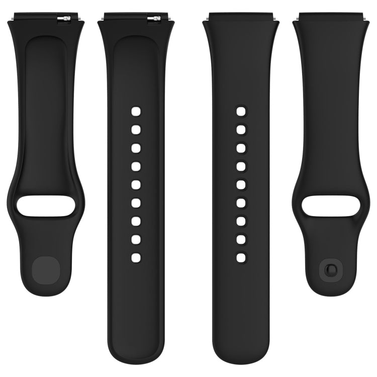 For Redmi Watch 3 Lite Sports Solid Color Silicone Replacement Watch Band(Green) - Watch Bands by buy2fix | Online Shopping UK | buy2fix