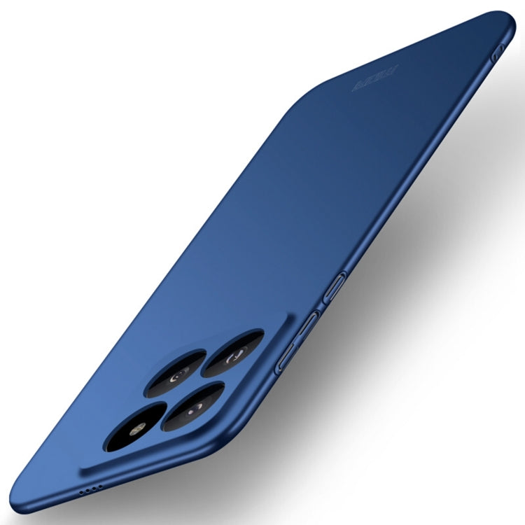 For?Xiaomi 14 Pro MOFI Micro-Frosted PC Ultra-thin Hard Phone Case(Blue) - 14 Pro Cases by MOFI | Online Shopping UK | buy2fix
