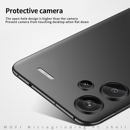 For Redmi Note 13 Pro+ MOFI Micro-Frosted PC Ultra-thin Hard Phone Case(Red) - Note 13 Pro+ Cases by MOFI | Online Shopping UK | buy2fix