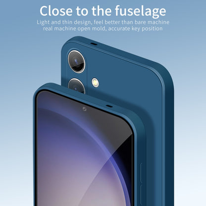 For Samsung Galaxy S24 5G PINWUYO Sense Series Liquid Silicone TPU Phone Case(Green) - Galaxy S24 5G Cases by PINWUYO | Online Shopping UK | buy2fix