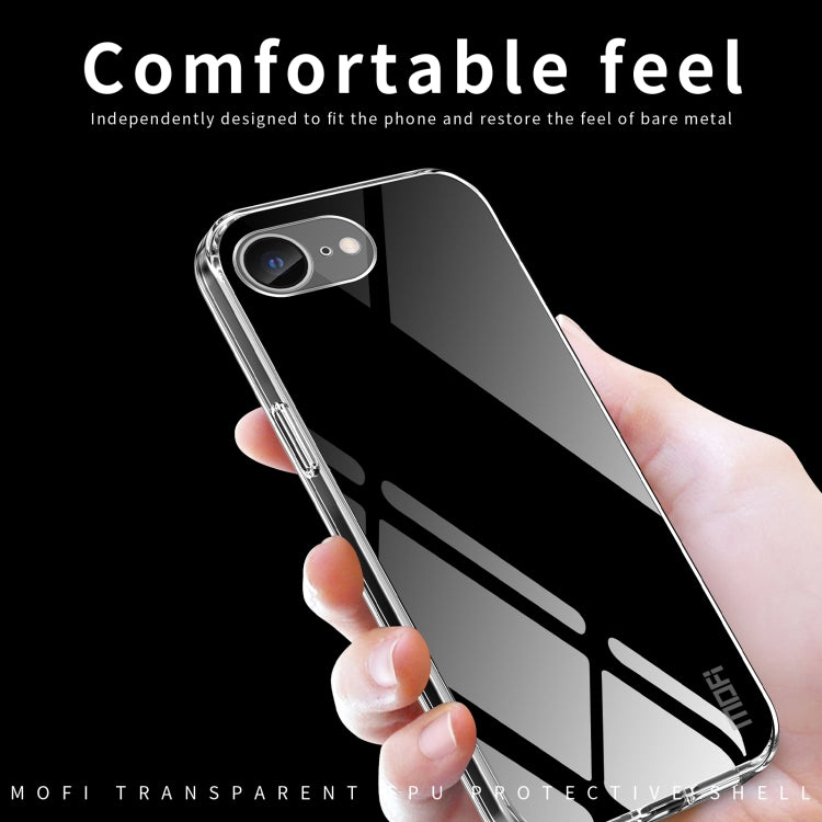 For iPhone SE 2024 MOFI Ming Series Ultra-thin TPU Phone Case(Transparent) - More iPhone Cases by MOFI | Online Shopping UK | buy2fix