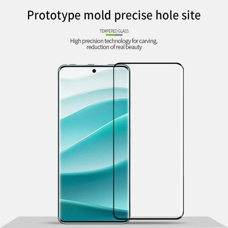 For Xiaomi Redmi Note 14 Pro /14 Pro+ MOFI 9H 3D Hot Bending Tempered Glass Film(Black) - Note 14 Pro+ Tempered Glass by MOFI | Online Shopping UK | buy2fix