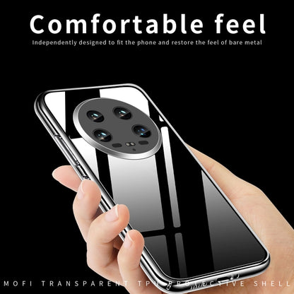 For Xiaomi 14 Ultra MOFI Ming Series Ultra-thin TPU Phone Case(Transparent) - 14 Ultra Cases by MOFI | Online Shopping UK | buy2fix