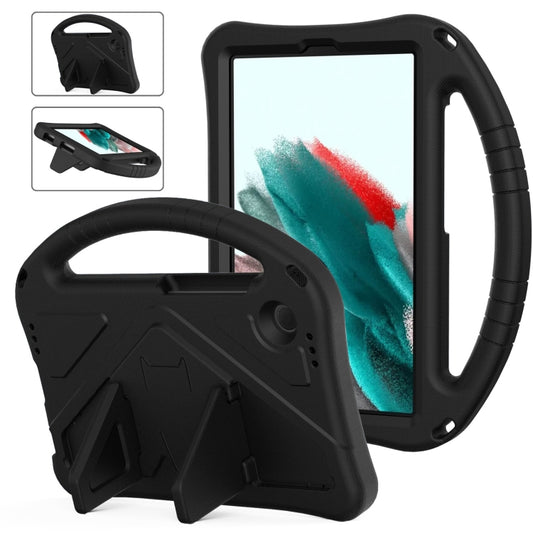 For Samsung Galaxy Tab A9 8.0 2023 EVA Shockproof Tablet Case with Holder(Black) - Galaxy Tab A9 by buy2fix | Online Shopping UK | buy2fix