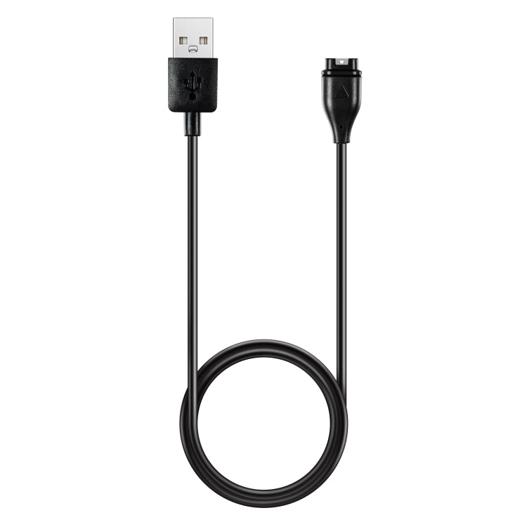 For Garmin Venu 3 USB Port 1m Smart Watch Charging Cable(Black) - Charger by buy2fix | Online Shopping UK | buy2fix