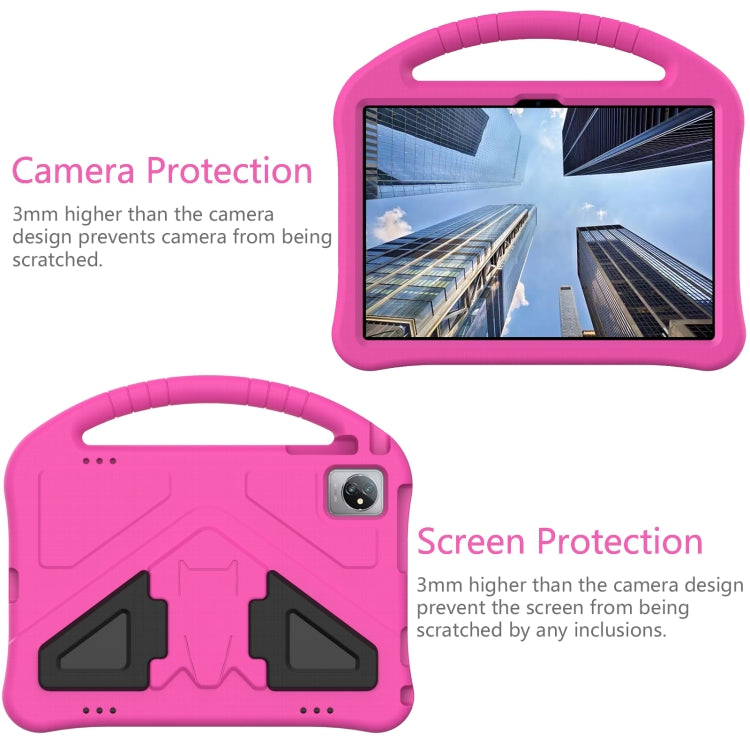 For Blackview OSCAL Pad 60 2022 EVA Shockproof Tablet Case with Holder(Rose Red) - Others by buy2fix | Online Shopping UK | buy2fix