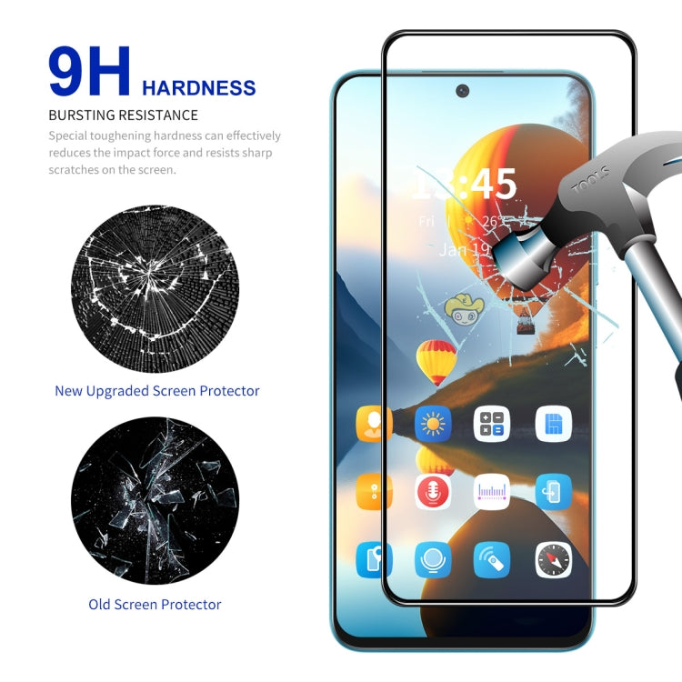 For Google Pixel 9 Pro XL 5pcs ENKAY Hat-Prince Full Glue High Aluminum-silicon Tempered Glass Film - Google Tempered Glass by ENKAY | Online Shopping UK | buy2fix