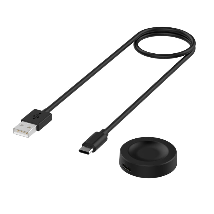 For Huawei Watch GT 4 41mm Smart Watch Magnetic Suction Split Charging Cable, Length: 1m(Black) - Charger by buy2fix | Online Shopping UK | buy2fix