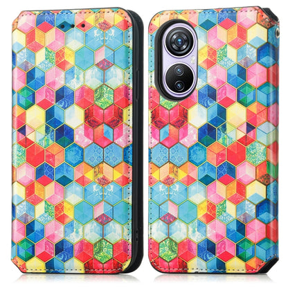 For Blackview A200 Pro CaseNeo Colorful Magnetic Leather Phone Case(Magic Space) - More Brand by buy2fix | Online Shopping UK | buy2fix