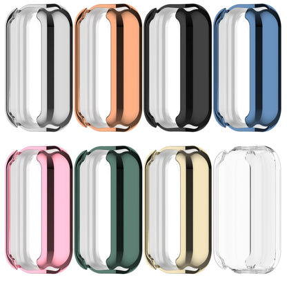 For Xiaomi Smart Band 8 Active Full Package TPU Electroplated Watch Protective Case(Rose Gold) - Watch Cases by buy2fix | Online Shopping UK | buy2fix