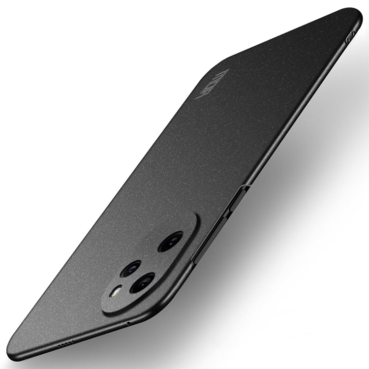 For Honor 100 Pro MOFI Fandun Series Frosted PC Ultra-thin All-inclusive Phone Case(Black) - Honor Cases by MOFI | Online Shopping UK | buy2fix