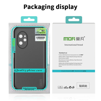 For Honor 100 Pro MOFI Fandun Series Frosted PC Ultra-thin All-inclusive Phone Case(Black) - Honor Cases by MOFI | Online Shopping UK | buy2fix