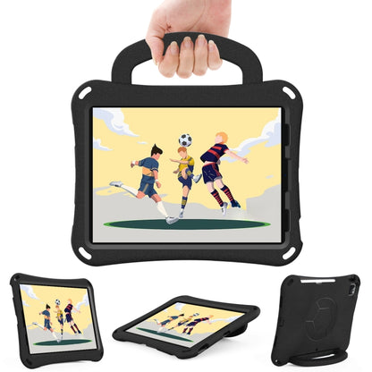 For iPad Pro 11 2024 Handle Football Shaped EVA Shockproof Tablet Case(Black) - iPad Pro 11 2024 Cases by buy2fix | Online Shopping UK | buy2fix