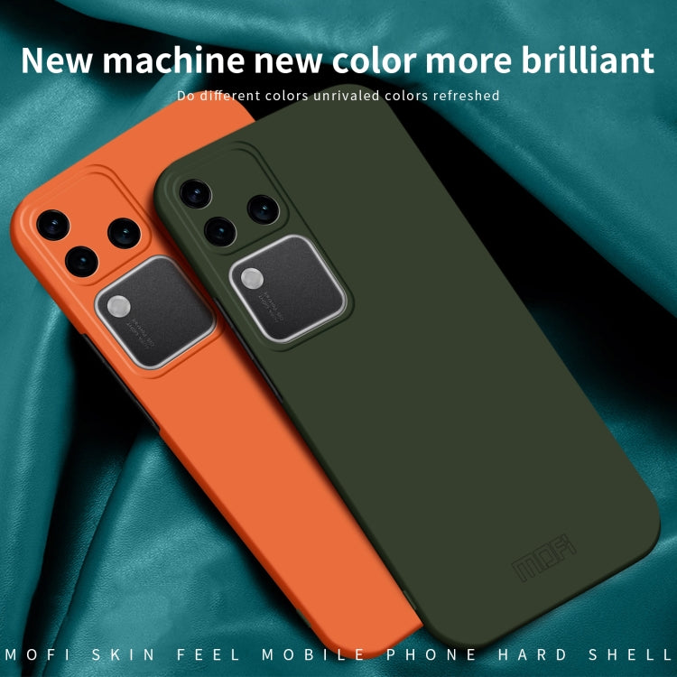 For vivo S18 Pro MOFI Qin Series Skin Feel All-inclusive PC Phone Case(Black) - S18 Pro Cases by MOFI | Online Shopping UK | buy2fix