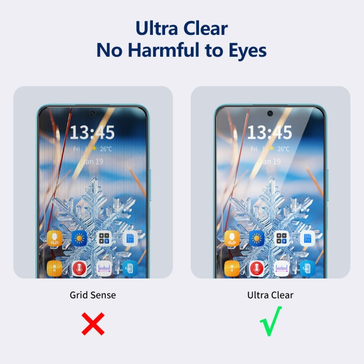 For Samsung Galaxy F54 2pcs ENKAY Hat-Prince 360 Degree Anti-peeping Privacy Full Screen Tempered Glass Film - Galaxy Tempered Glass by ENKAY | Online Shopping UK | buy2fix