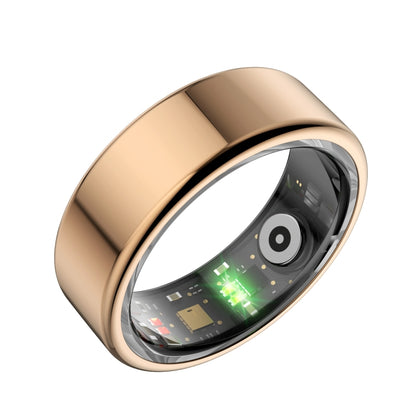 R02 SIZE 11 Smart Ring, Support Heart Rate / Blood Oxygen / Sleep Monitoring / Multiple Sports Modes(Gold) - Smart Rings / Smart Telephones by buy2fix | Online Shopping UK | buy2fix