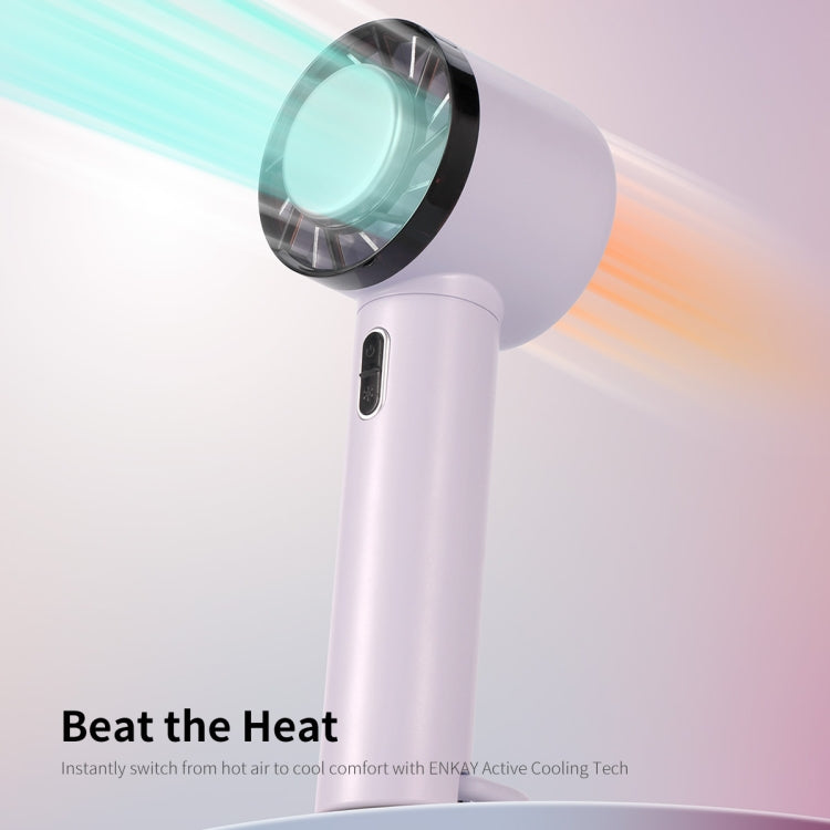 ENKAY Hat-Prince Handheld Mini Portable Cold Compress Cooling Fan(White) - Electric Fans by ENKAY | Online Shopping UK | buy2fix