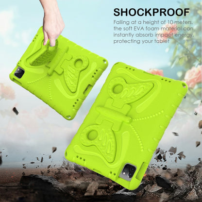 For iPad Air 11 2024 Butterfly Bracket EVA Shockproof Tablet Case(Mint Green) - iPad Air 11 2024 Cases by buy2fix | Online Shopping UK | buy2fix