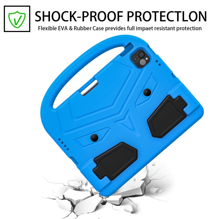 For iPad Pro 11 2024 Sparrow Style Shockproof Kickstand EVA Tablet Case(Blue) - iPad Pro 11 2024 Cases by buy2fix | Online Shopping UK | buy2fix