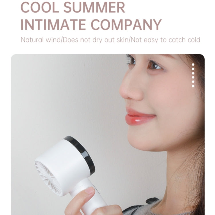 WX-625 Cold Compress Function Portable Mini Summer Fan Handheld Cooling Fan(Light Purple) - Electric Fans by buy2fix | Online Shopping UK | buy2fix