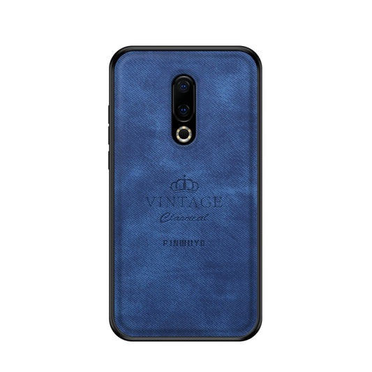 PINWUYO Shockproof Waterproof Full Coverage PC + TPU + Skin Protective Case for Meizu 16th(Blue) - Meizu by PINWUYO | Online Shopping UK | buy2fix