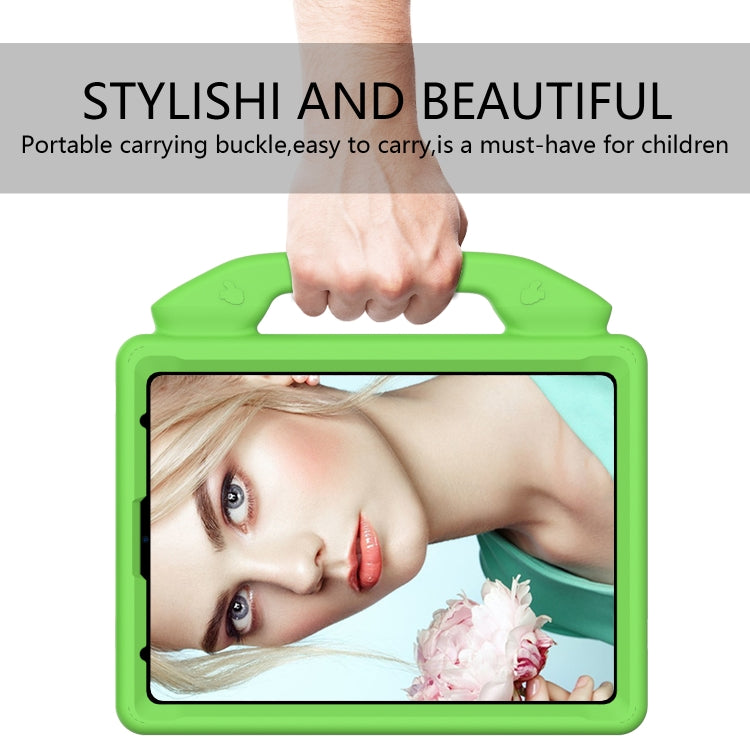 For iPad Pro 11 2024 Children EVA Shockproof Tablet Case with Thumb Bracket(Green) - iPad Pro 11 2024 Cases by buy2fix | Online Shopping UK | buy2fix