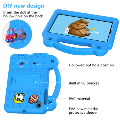 For Walmart Onn 7.0 Gen4 2024 Handle Kickstand Children EVA Shockproof Tablet Case(Sky Blue) - Others by buy2fix | Online Shopping UK | buy2fix