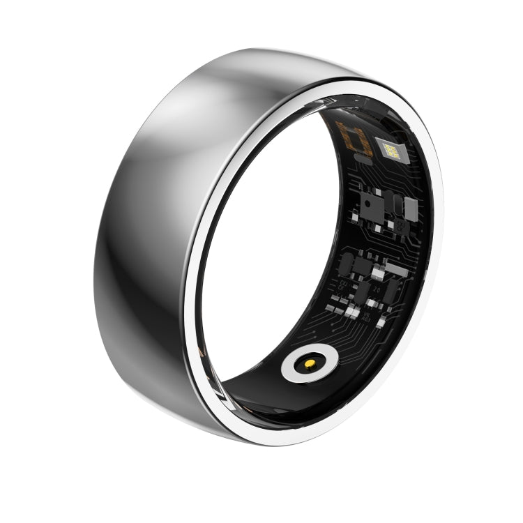 R09M SIZE 18 Smart Ring, Support Health Monitoring / Care For Families(Silver) - Smart Rings / Smart Telephones by buy2fix | Online Shopping UK | buy2fix