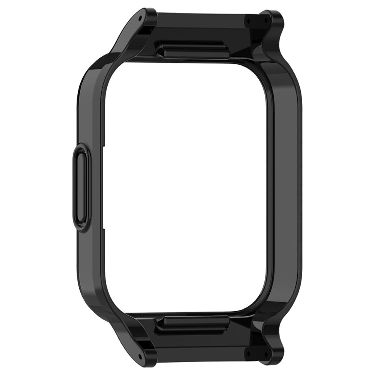 For Redmi Watch 3 Half Pack PC Watch Protective Case(Black) - Watch Cases by buy2fix | Online Shopping UK | buy2fix