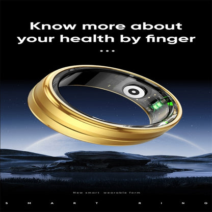 R06 SIZE 12 Smart Ring, Support Heart Rate / Blood Oxygen / Sleep Monitoring / Multiple Sports Modes(Gold) - Smart Rings / Smart Telephones by buy2fix | Online Shopping UK | buy2fix