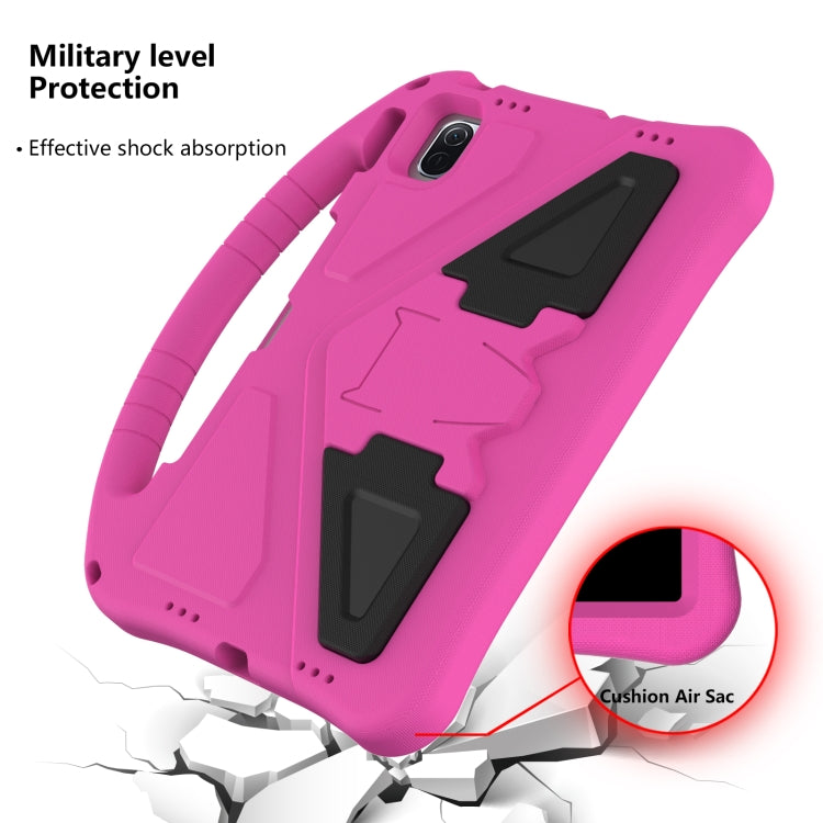 For Huawei Matepad SE 11 2024 EVA Shockproof Tablet Case with Holder(RoseRed) - Huawei by buy2fix | Online Shopping UK | buy2fix