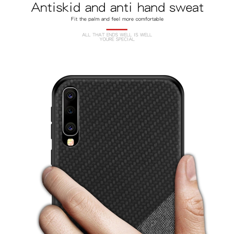 PINWUYO Honors Series Shockproof PC + TPU Protective Case for Galaxy A50(Brown) - Galaxy Phone Cases by PINWUYO | Online Shopping UK | buy2fix