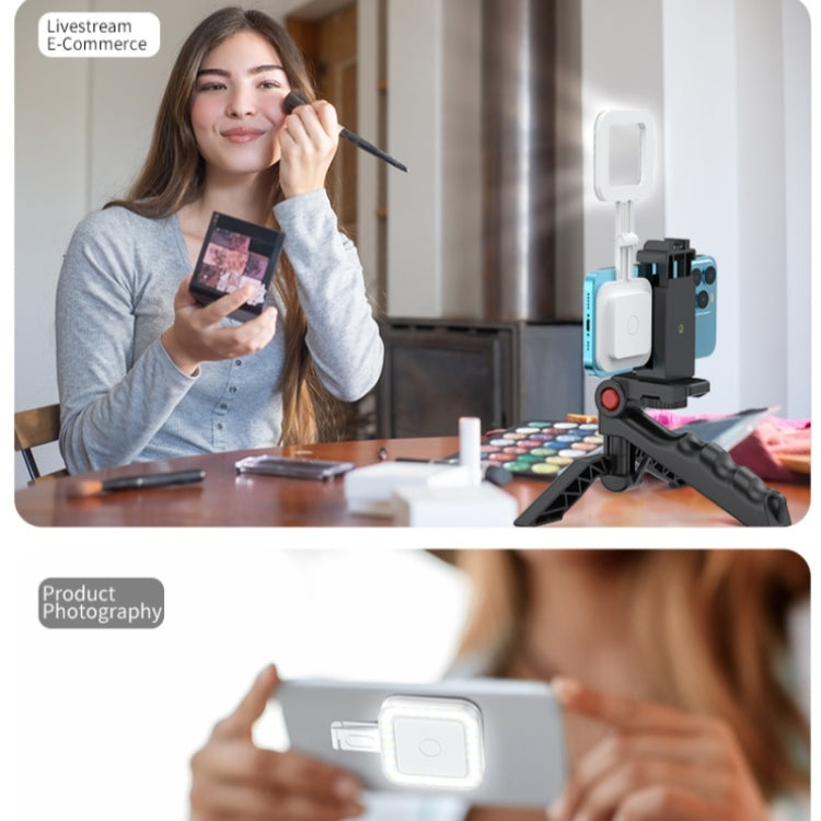 V18 Portable Skin Beauty Live Streaming LED Fill Light Magnetic Phone Selfie Lamp(White) - Selfie Light by buy2fix | Online Shopping UK | buy2fix