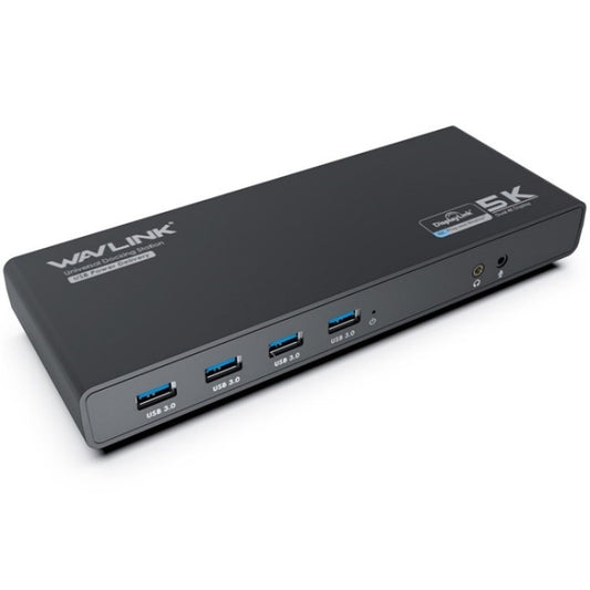 WAVLINK UG69PD6 Dual 4K Laptop Docking Station 5K HD Displaylink 65 / 100W PD Charging, Plug:US Plug -  by WAVLINK | Online Shopping UK | buy2fix