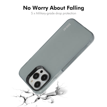 For iPhone 16 Pro Max ENKAY Hat-Prince Translucent Matte TPU Soft Phone Case(Grey) - iPhone 16 Pro Max Cases by ENKAY | Online Shopping UK | buy2fix