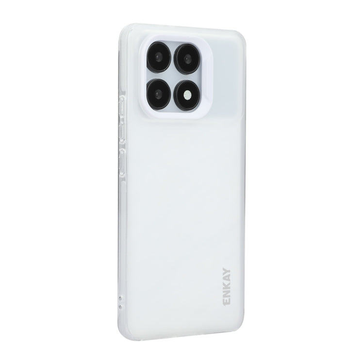 For Redmi K70 Ultra ENKAY Hat-Prince Translucent Matte TPU Soft Phone Case(White) - Xiaomi Cases by ENKAY | Online Shopping UK | buy2fix