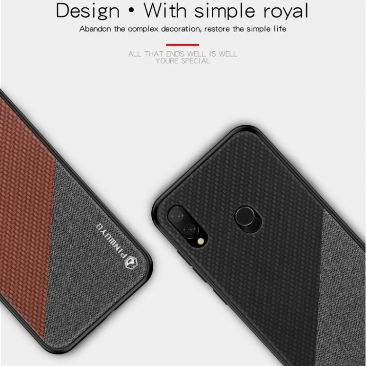 PINWUYO Honors Series Shockproof PC + TPU Protective Case for Xiaomi Redmi Note 7 / Note 7 Pro(Red) - Xiaomi Cases by PINWUYO | Online Shopping UK | buy2fix