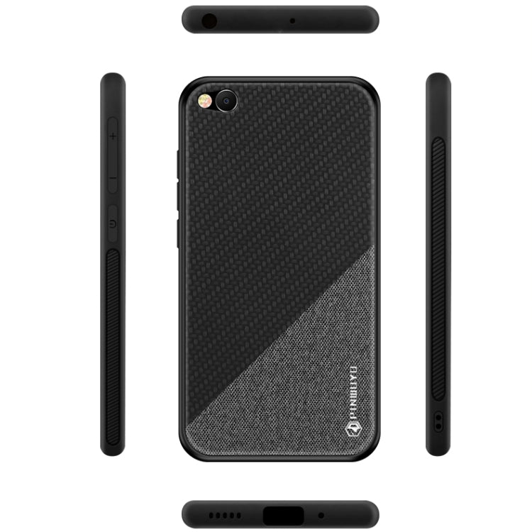 PINWUYO Honors Series Shockproof PC + TPU Protective Case for Xiaomi Redmi Go(Black) - Xiaomi Cases by PINWUYO | Online Shopping UK | buy2fix