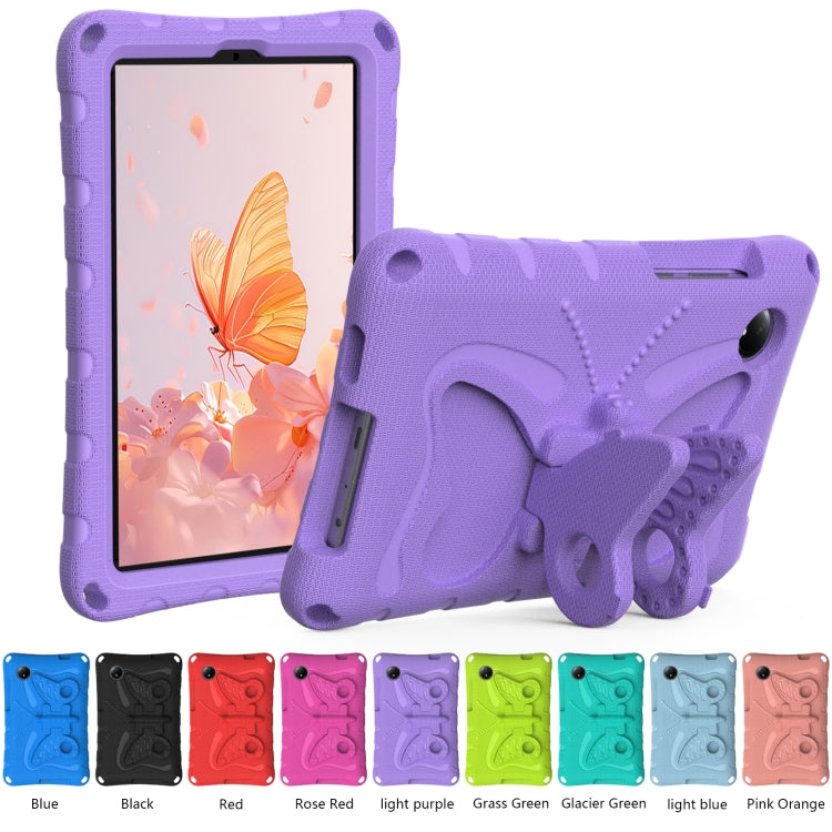 For Xiaomi Redmi Pad SE 8.7 2024 Butterfly Bracket EVA Shockproof Tablet Case(Light Purple) - More Tablet Cases by buy2fix | Online Shopping UK | buy2fix