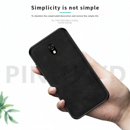 For Xiaomi RedMi 8A PINWUYO Zun Series PC + TPU + Skin Waterproof And Anti-fall All-inclusive Protective Shell(Gray) - Xiaomi Cases by PINWUYO | Online Shopping UK | buy2fix