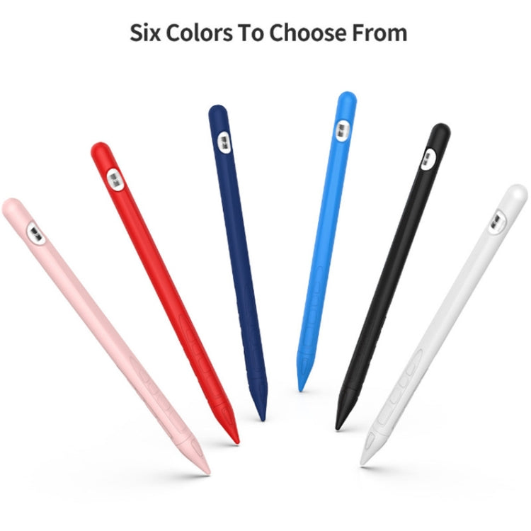 Suitable For Apple Pencil1 Generation StylusTouch Pen Silicone Protective Cover Pen Cap(Blue) - Pencil Accessories by buy2fix | Online Shopping UK | buy2fix